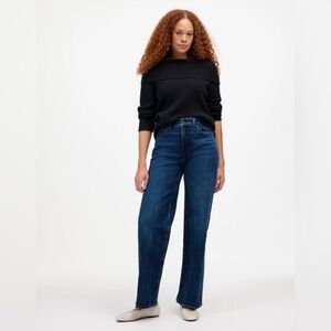 Madewell Women's Blue Flare & Wide Leg Jeans